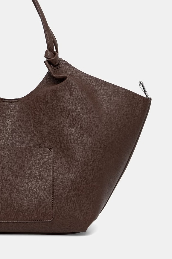 Accesorii DKNY geantă shopper pentru femei PAULA R42BAE48 maro