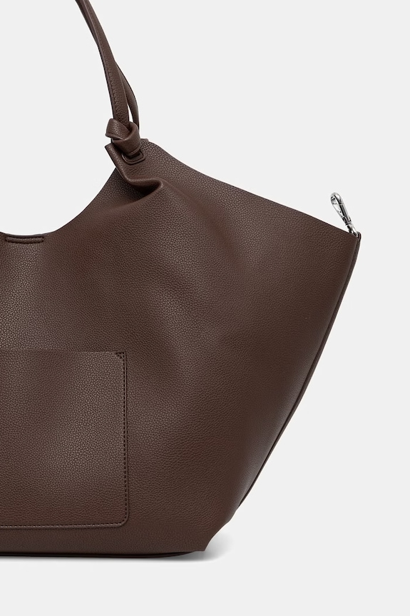 Accesorii DKNY geantă shopper pentru femei PAULA R42BAE48 maro