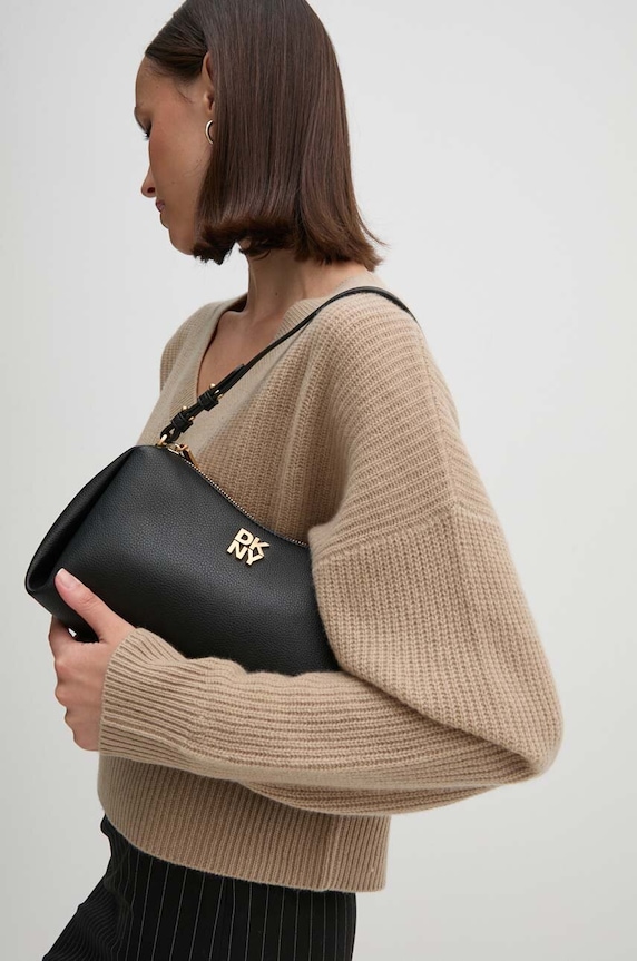 DKNY чанта тип кроасан дамска R423AE54