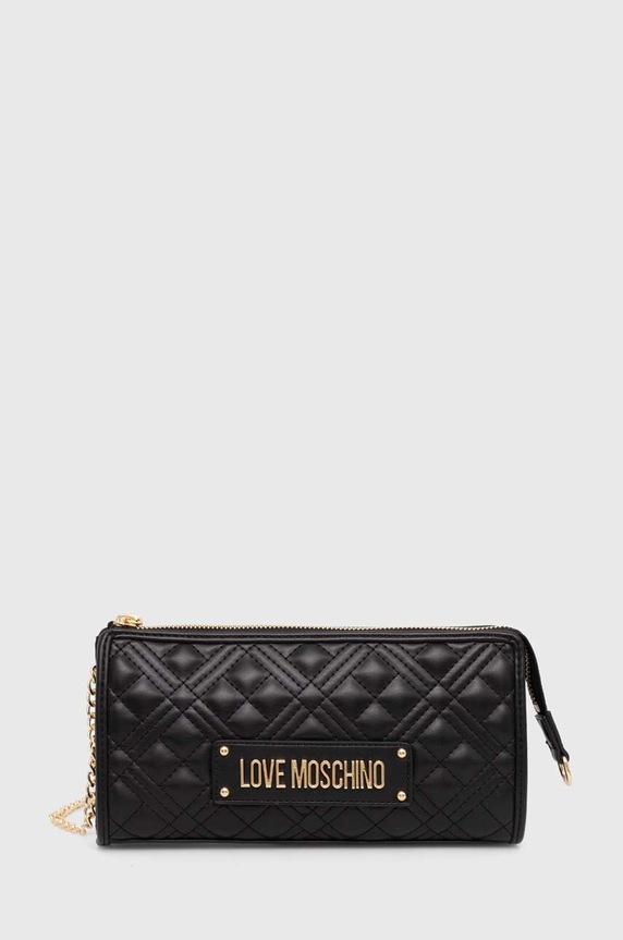 Love Moschino torebka nie mieści A4 czarny JC4011PP1L