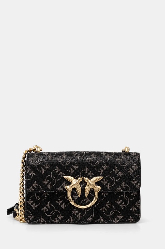 Kabelka Pinko vzorovaný černá 103335.A20D