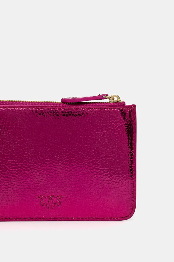 Кожен портфейл Pinko 102857.A204 розов AW24
