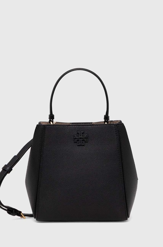 Tory Burch bőr táska McGraw Small nappa bőr fekete 158500.001