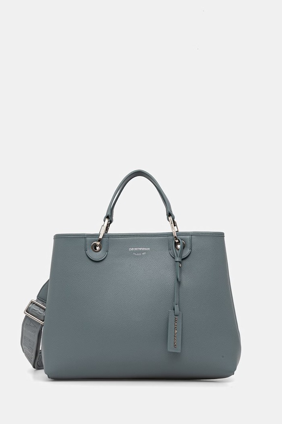 Emporio Armani torebka mieści A4 turkusowy EW000360.AF12036
