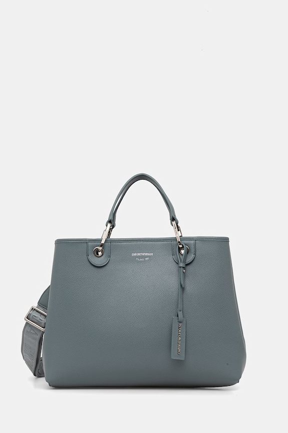 Emporio Armani torebka mieści A4 turkusowy EW000360.AF12036