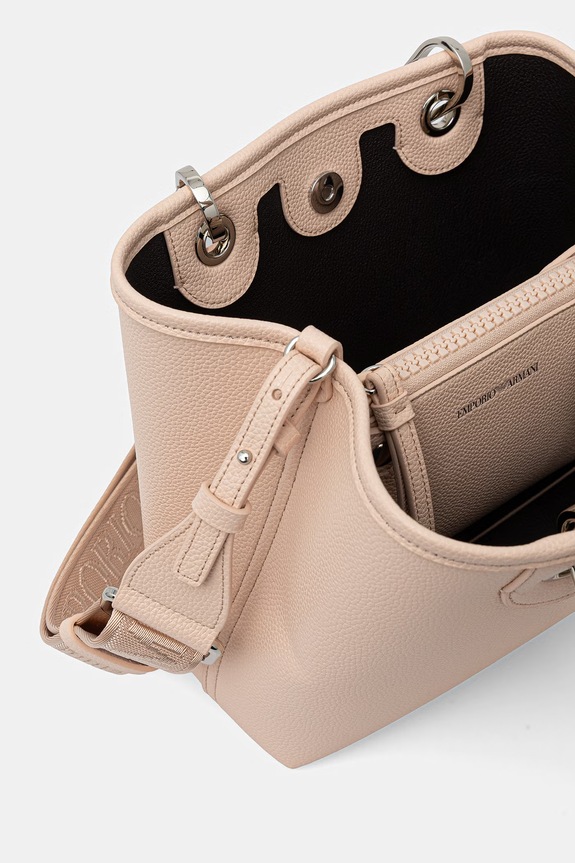 Emporio Armani torebka crossbody damska EW000361.AF12036 beżowy