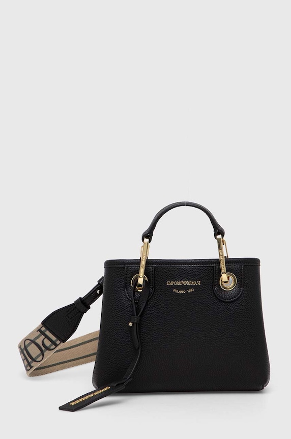 Kabelka Emporio Armani nevejde se A4 černá EW000382.AF12103