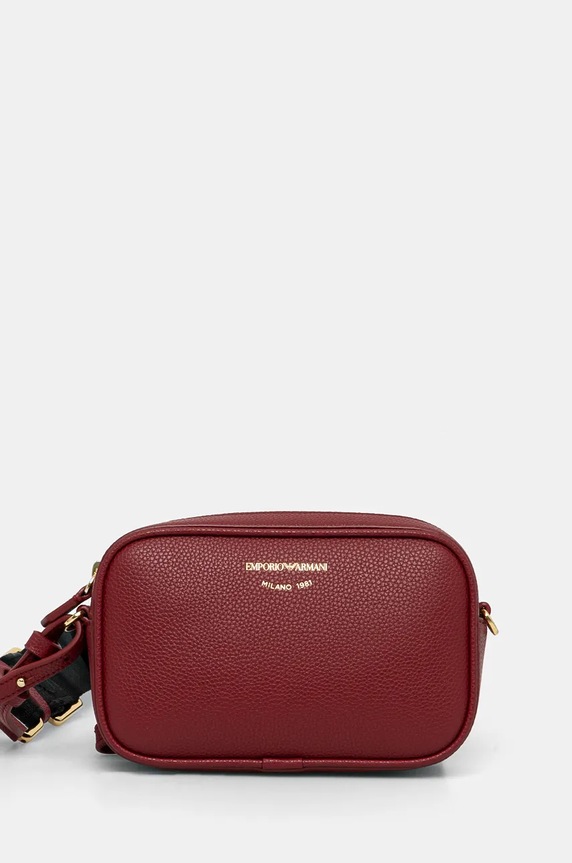 Emporio Armani kézitáska szintetikus bőr burgundia EW000537.AF12036