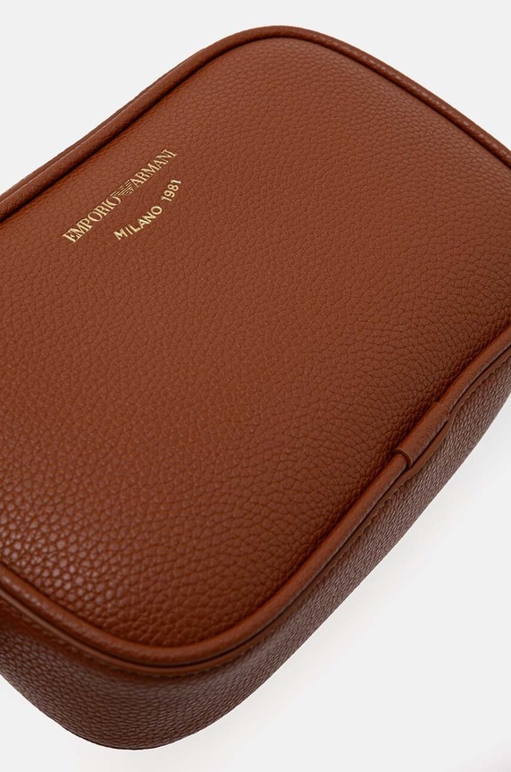 Akcesoria Emporio Armani torebka EW000537.AF12103 brązowy