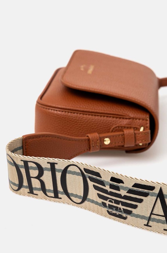 Akcesoria Emporio Armani torebka EW000538.AF12103 brązowy