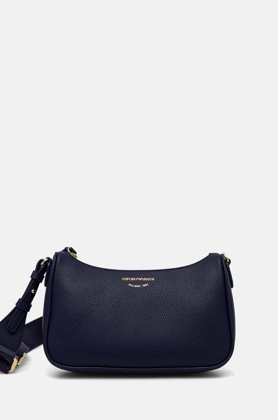 Emporio Armani torebka crossbody damska nie mieści A4 granatowy EW000539.AF12036