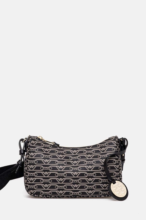 Kabelka Emporio Armani vzorovaný čierna EW000539.AF11951