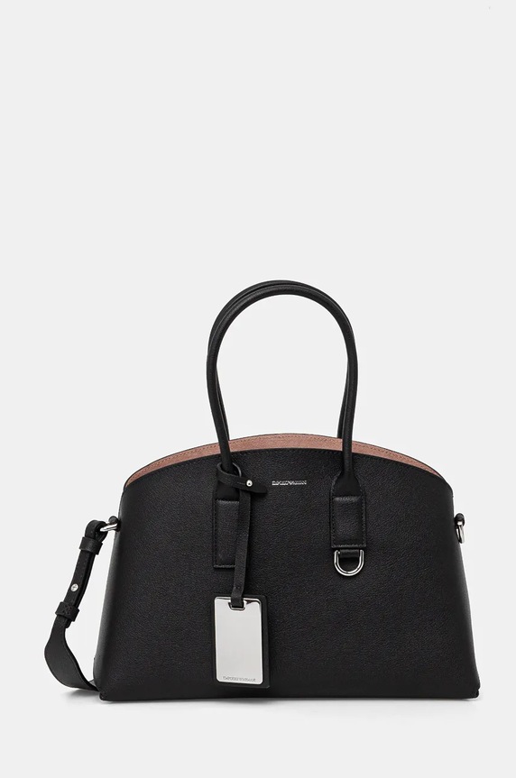 Kabelka Emporio Armani imitácia kože čierna EW000364.AF11933