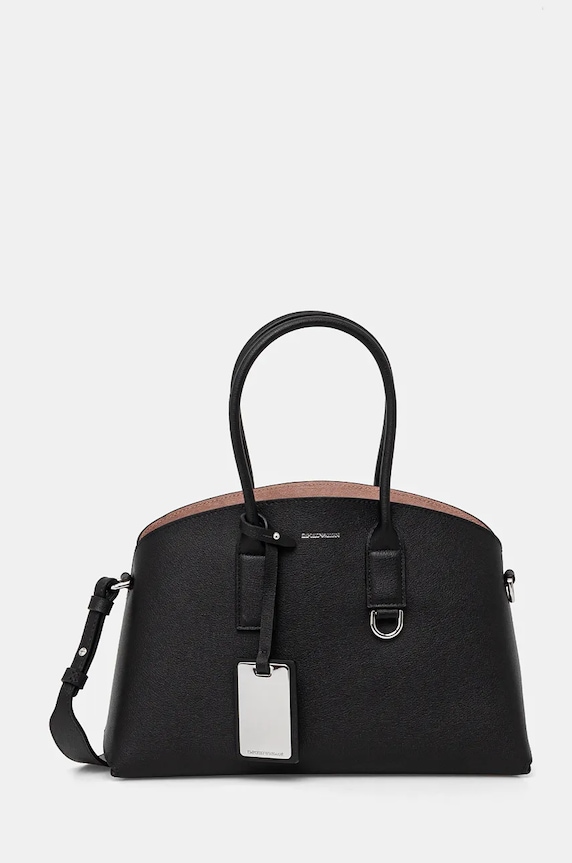 Kabelka Emporio Armani imitácia kože čierna EW000364.AF11933