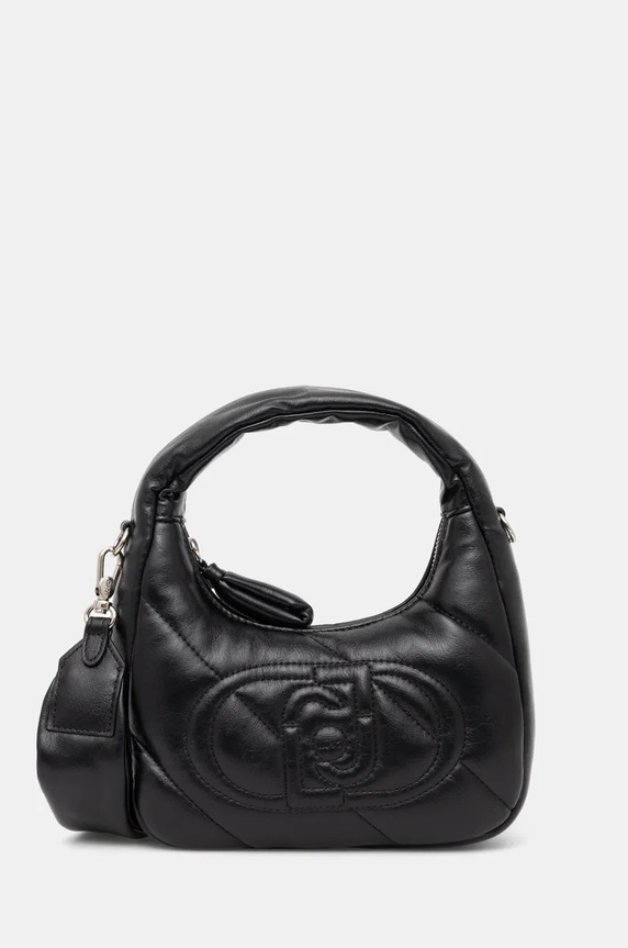 Torba Liu Jo bez uzorka crna AF4138.E0022