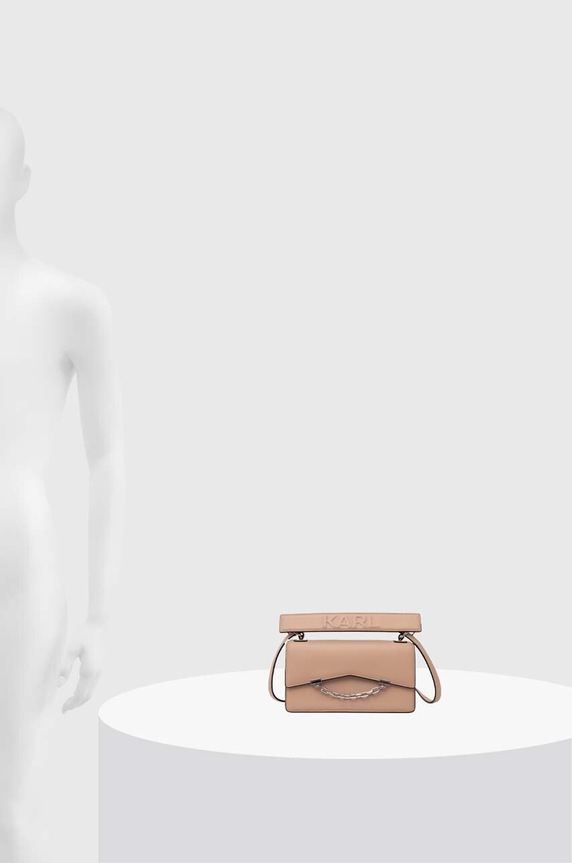 Kožená kabelka Karl Lagerfeld 245W3028