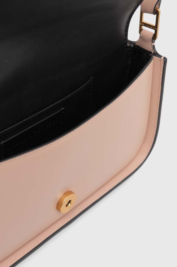 Karl Lagerfeld poseta de piele 245W3043 roz
