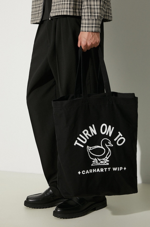 Pamučna torba Carhartt WIP Stamp Tote I033629.0D2XX