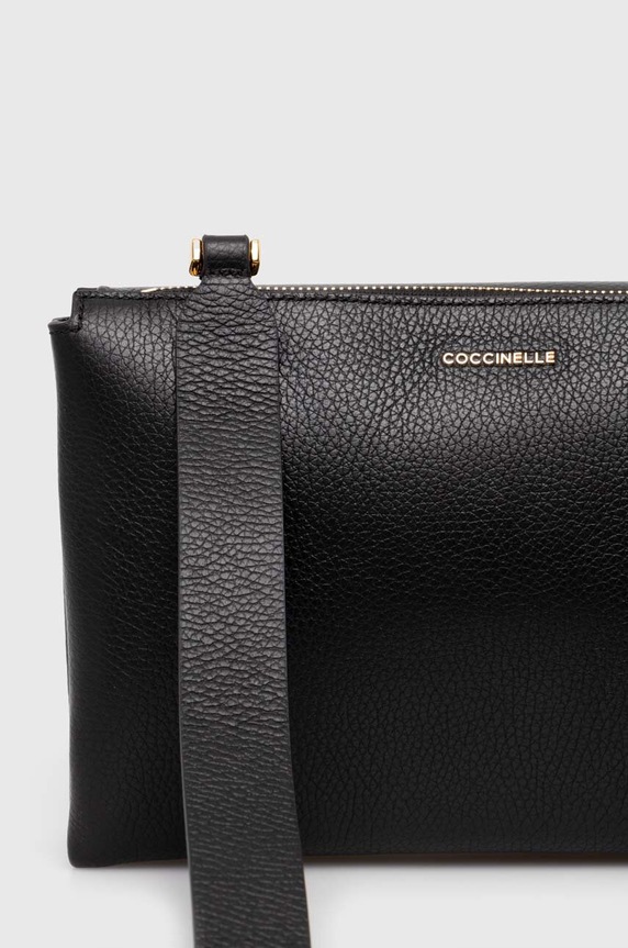 Akcesoria Coccinelle torebka crossbody damska skórzana ARLETTIS E1.MD5.12.08.01 czarny