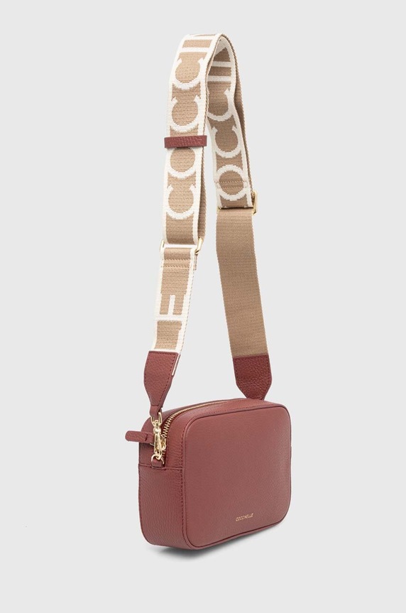 Coccinelle torebka skórzana TEBE E5.MN5.55.I1.01.S brązowy AW24