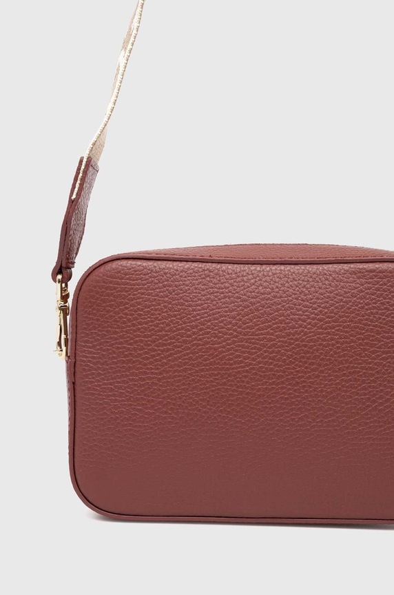 Akcesoria Coccinelle torebka skórzana TEBE E5.MN5.55.I1.01.S brązowy