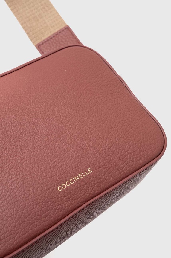 Coccinelle torebka skórzana TEBE brązowy E5.MN5.55.I1.01.S