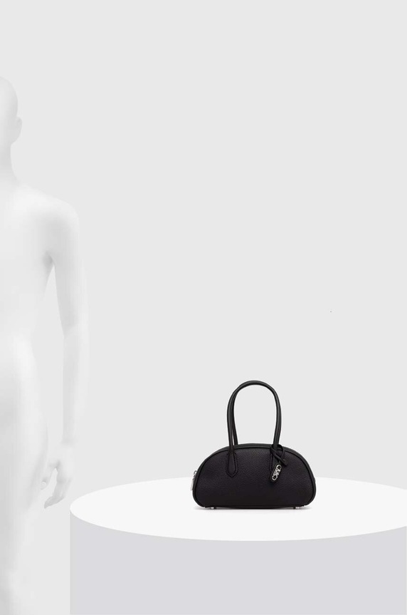 MICHAEL Michael Kors bőr táska 30T4S1US5T fekete
