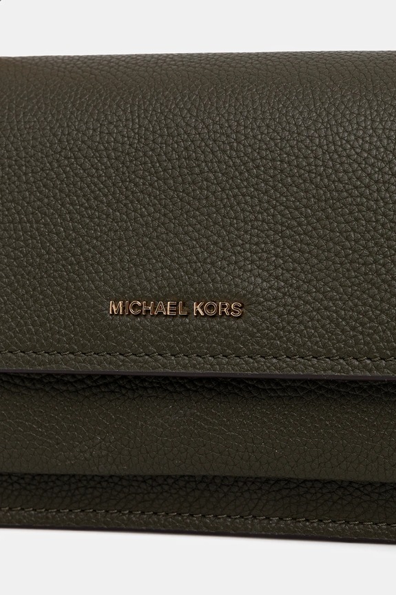 MICHAEL Michael Kors torebka skórzana zielony 30T4GC7L3T