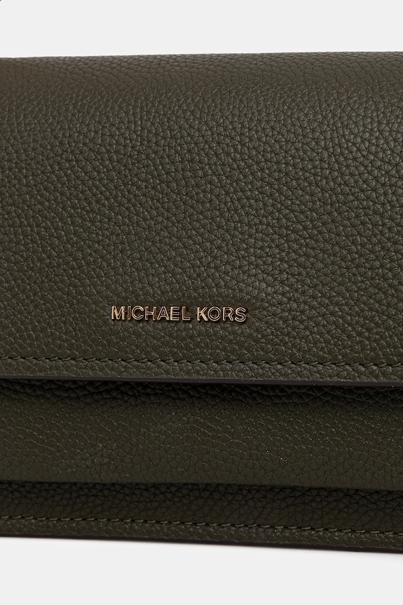 MICHAEL Michael Kors torebka skórzana zielony 30T4GC7L3T
