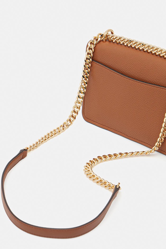 Kiegészítők MICHAEL Michael Kors bőr táska 30T4GC7L3T barna