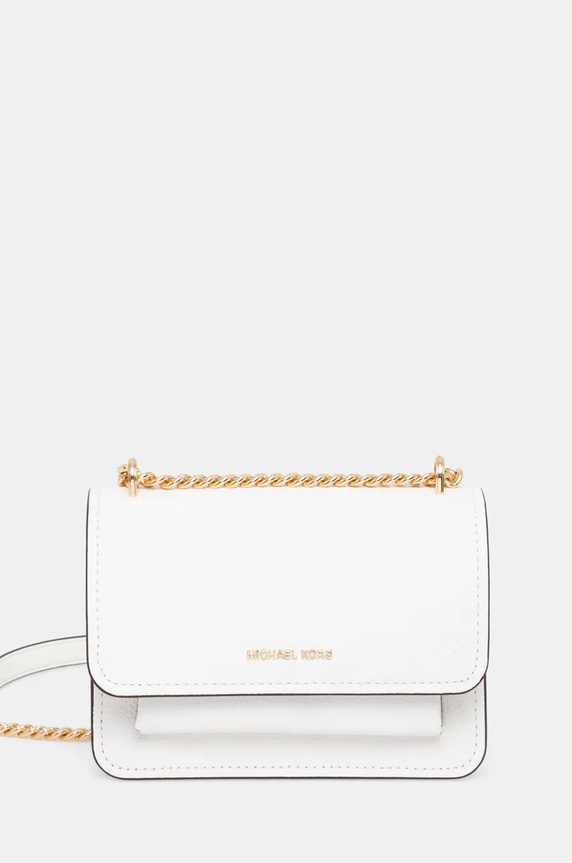 MICHAEL Michael Kors poseta de piele uni alb 32T4GC7C1T