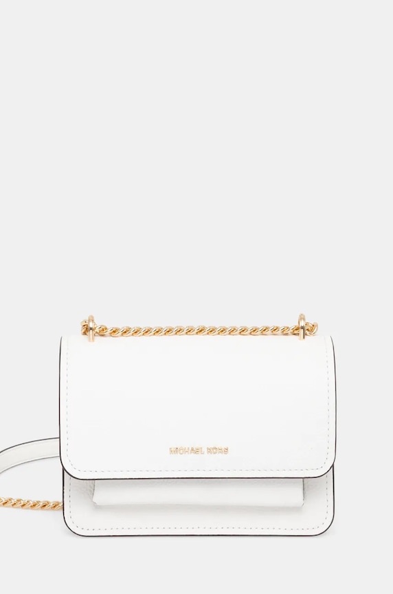 MICHAEL Michael Kors poseta de piele uni alb 32T4GC7C1T