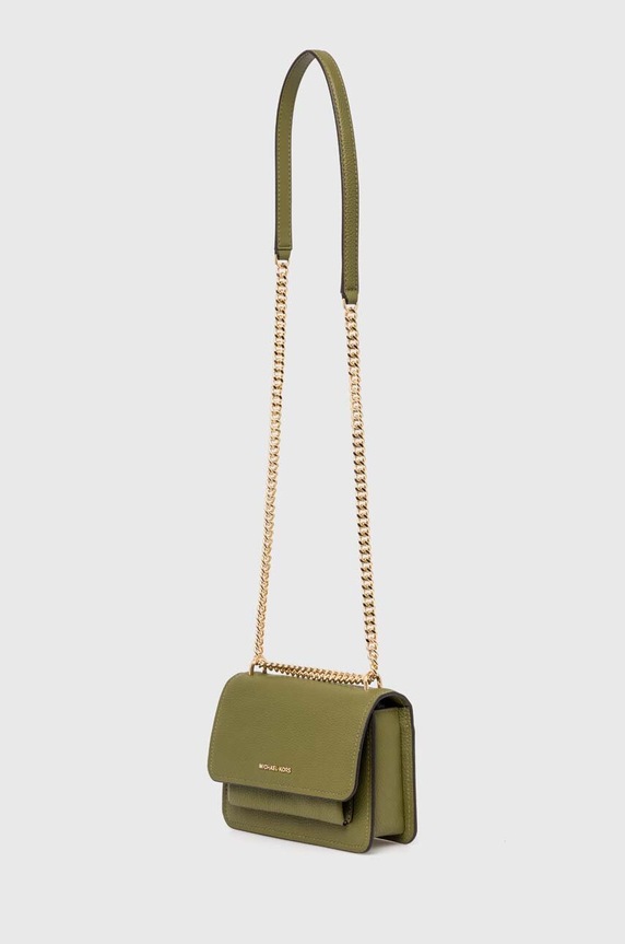 MICHAEL Michael Kors torebka skórzana 32T4GC7C1T zielony AA00