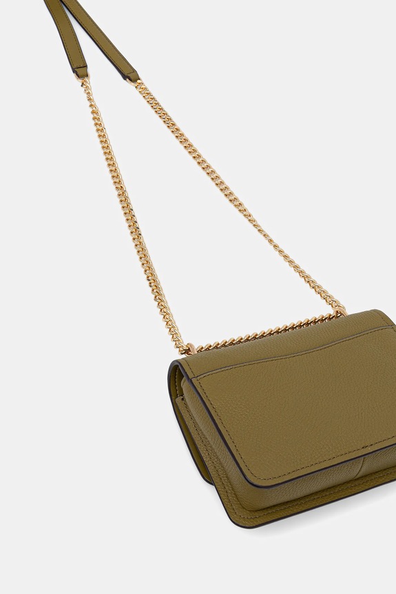 Accesorii MICHAEL Michael Kors poșetă de piele 32T4GC7C1T verde