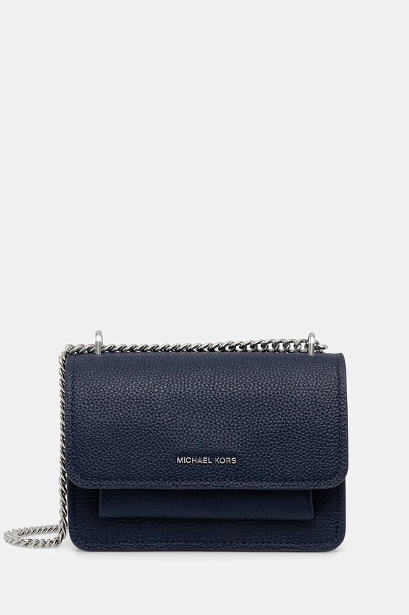 MICHAEL Michael Kors bőr táska kék 32T4SC7C1T