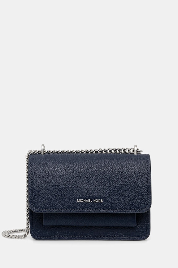MICHAEL Michael Kors bőr táska kék 32T4SC7C1T