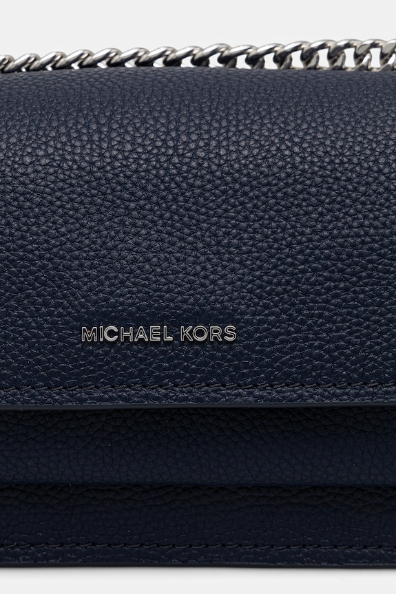 MICHAEL Michael Kors bőr táska kék 32T4SC7C1T