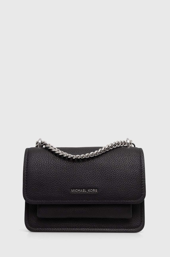 MICHAEL Michael Kors bőr táska nappa bőr fekete 32T4SC7C1T