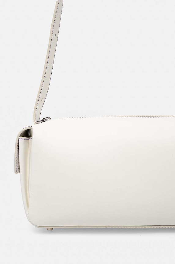 Δερμάτινη τσάντα Sunnei λευκό MACCWBAG017