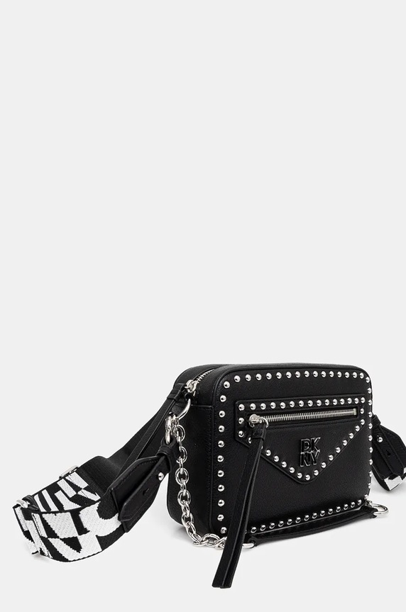 Dkny torebka skórzana R43EYB91 czarny AW24