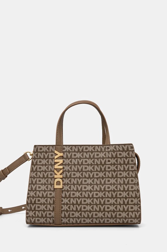 Чанта Dkny не побира А4 бежов R43D5G56