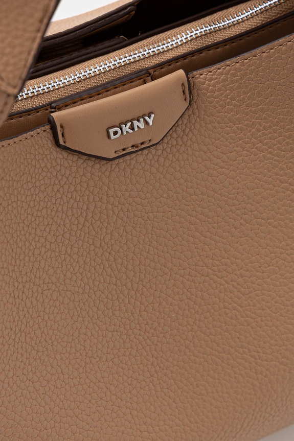 DKNY torebka crossbody damska z imitacji skóry beżowy R43DYG33