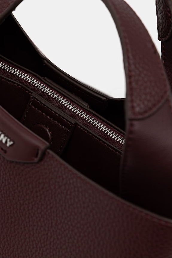 DKNY crossbody kabelka dámska z imitácie kože R43DYG33 burgundské