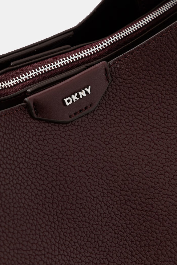 DKNY torebka shopper damska bordowy R43AYG32