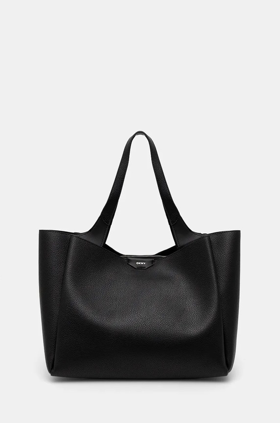 DKNY torebka shopper damska mieści A4 czarny R43AYG32