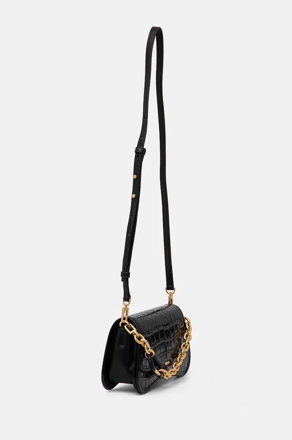 Kožna torba Dkny R43GPG48 crna AW24