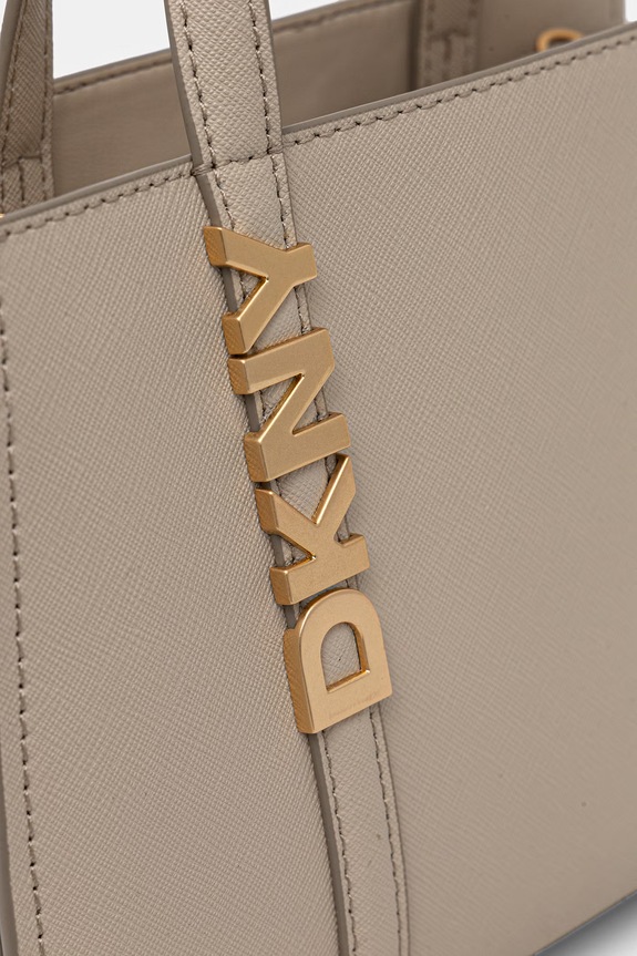 Αξεσουάρ DKNY χιαστί γυναικεία δερμάτινη R43EYG56 μπεζ
