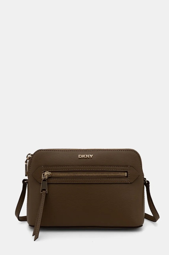 Dkny bőr táska nappa bőr zöld R42EKE17