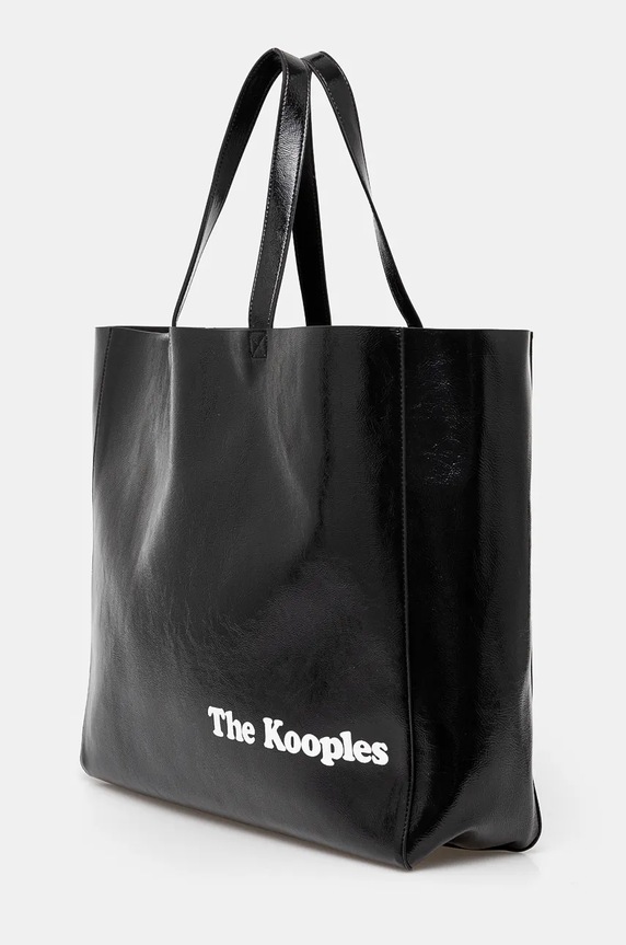 Τσάντα The Kooples AFSA29013K μαύρο AW24