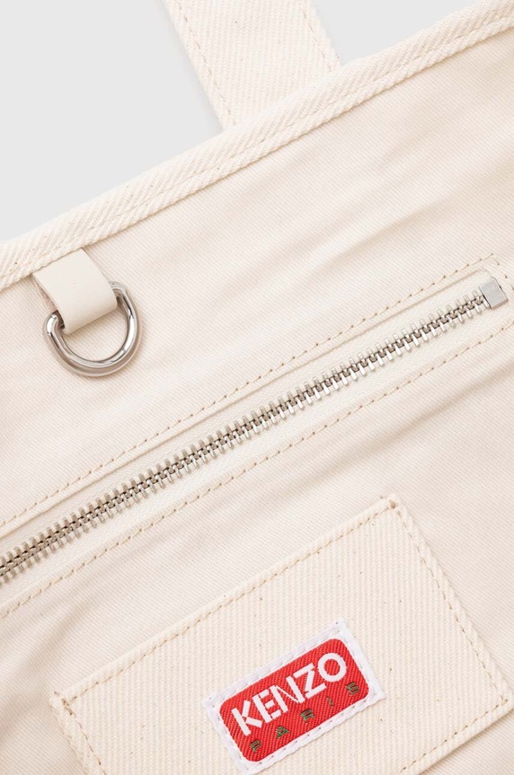 Kenzo cotton handbag Utility Large Tote Bag FE68SA911F36.03 beige